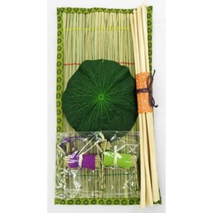 お盆セット 心まちS-2 牛馬付き 真菰45cm 麻がら10本