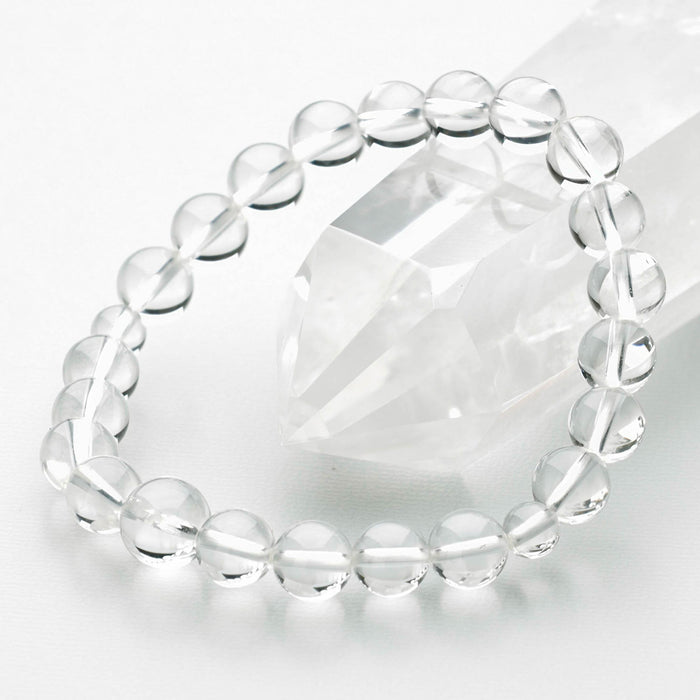 腕輪 選べる12種類 水晶 紅水晶 青虎目 瑪瑙 藤雲石 インド翡翠 6mm玉 8mm玉 【女性 男性 女性用 男性用 ブレスレット 腕輪念珠】