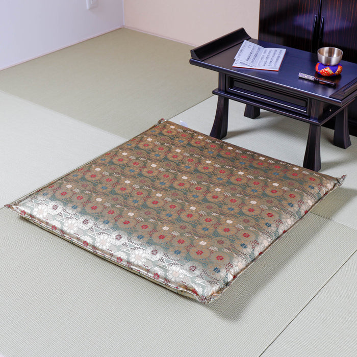 導師座布団 い草座布団 (圧縮タイプ)70cm スイレン