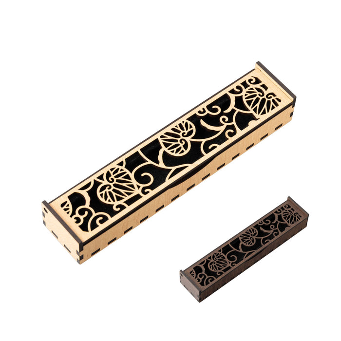 木製透かし香炉 不燃シート・アルミ板付