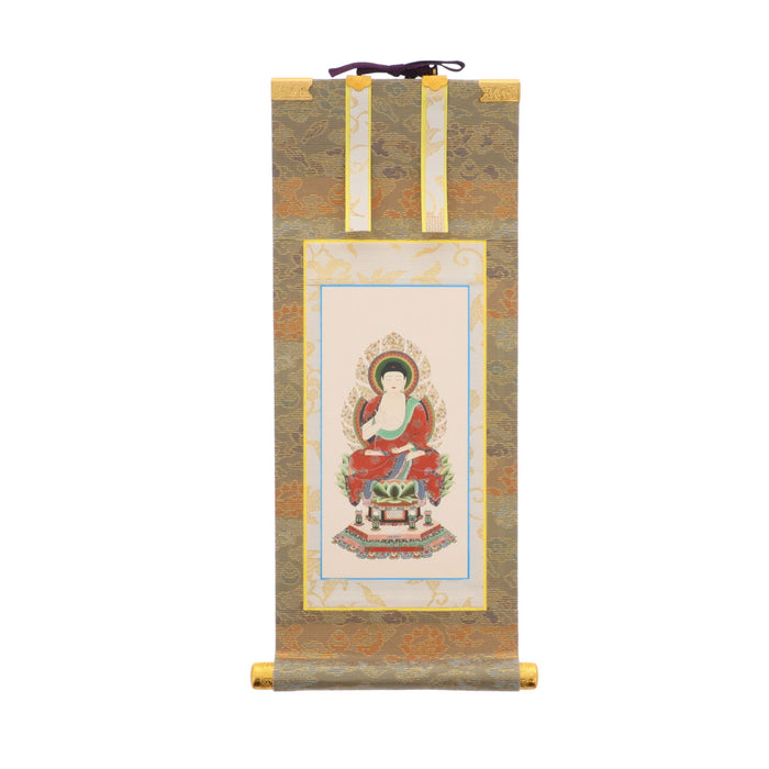 アクリルスタンド掛軸 小 本尊用 台座2色 緞子2色 各宗派を選択 - 仏壇