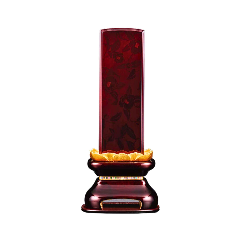 モダン位牌　一点物 モダン位牌】優雅 鳳凰 おしどり （3.0寸〜5.0寸）| 仏壇・仏具