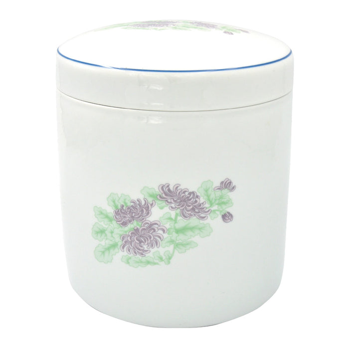 手元供養 骨壷 花柄 八重菊 5寸 6寸 7寸【メーカー取寄品】