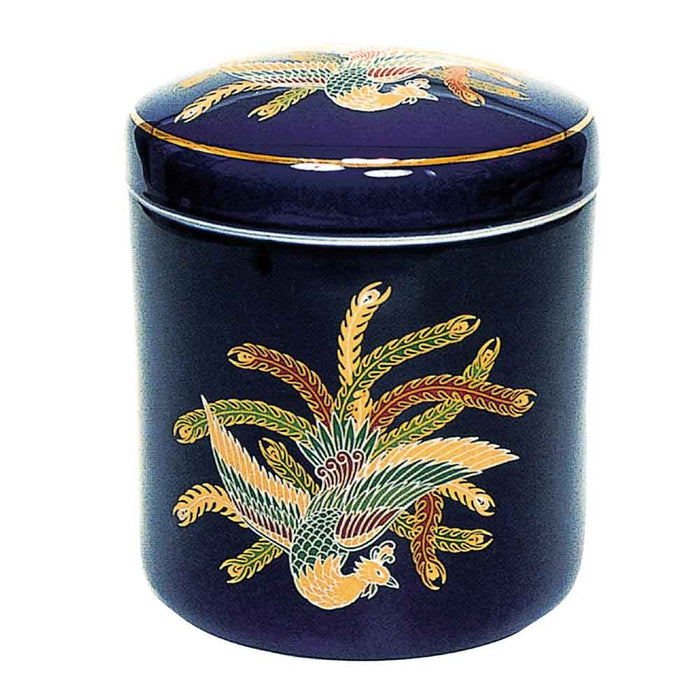 手元供養 骨壷 瑠璃鳳凰 6寸 7寸【メーカー取寄品】