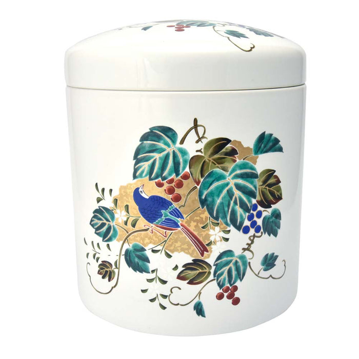 手元供養 骨壷 ブドウの葉 7寸【メーカー取寄品】