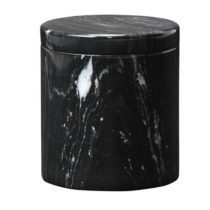 手元供養 骨壷 黒 白 大理石 4寸 5寸 6寸 7寸【メーカー取寄品】