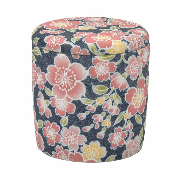 【選べる2種類のカラー】手元供養 シリコン骨壷 雅桜 ピンク ブルー 2寸 【メーカー取寄品】