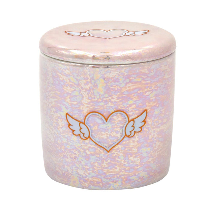 【選べる3種類】手元供養 シリコン骨壷 エンジェル パールブルー パールピンク パールホワイト 2寸 【メーカー取寄品】