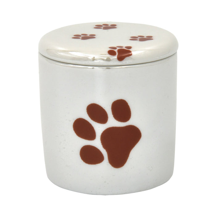 手元供養 シリコン骨壷 エンジェル あしあと パールブルー パールピンク パールホワイト 2寸【メーカー取寄品】