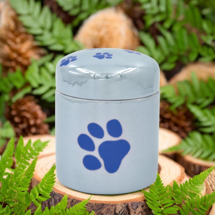 手元供養 ペット骨壺 エンジェルあしあと パールブルー パールピンク パールホワイト 犬 猫 ペット ペット供養 ペットロス 分骨【メーカー取寄品】