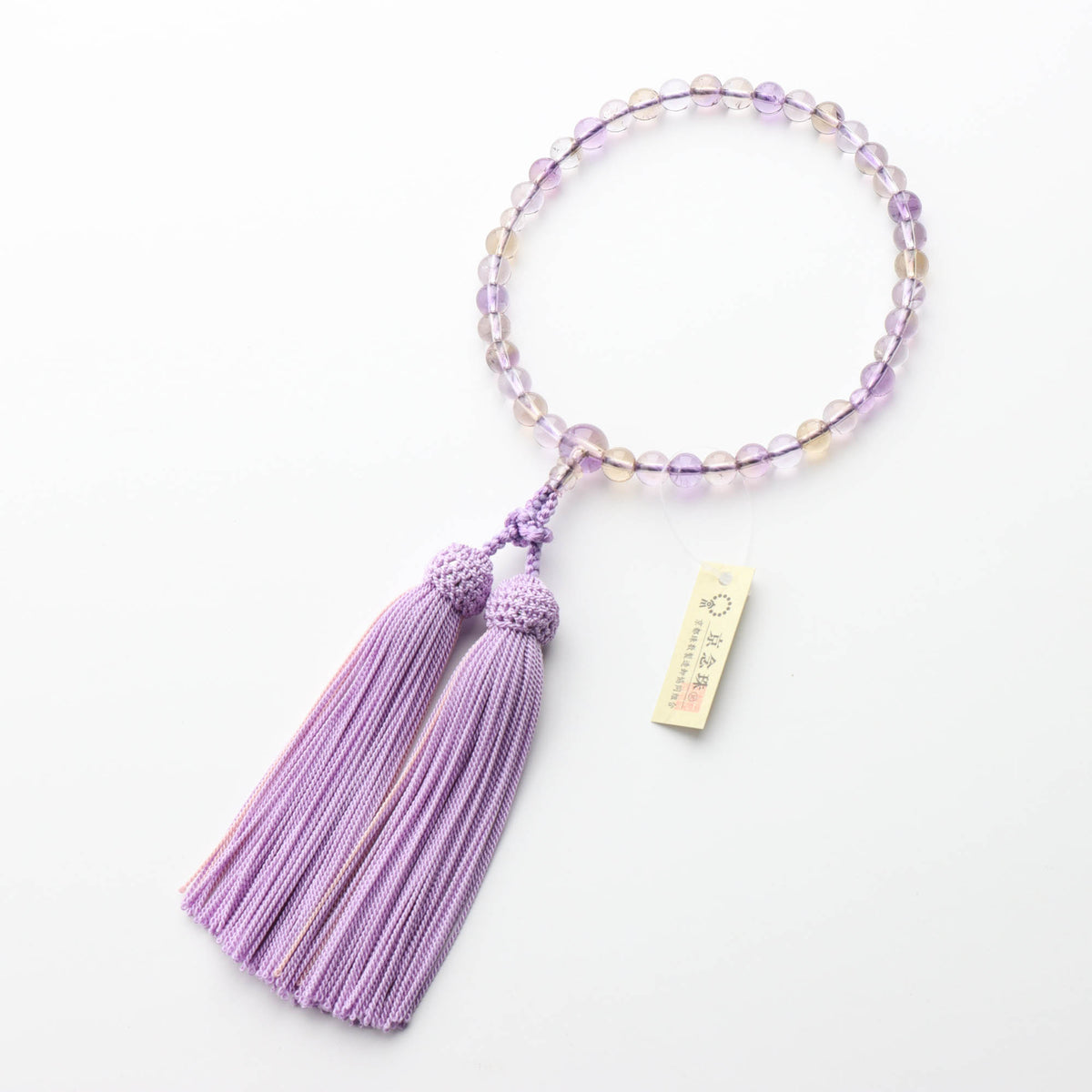 ☆(くつくつ！)トップグレードアメトリン 9.8ミリ珠ブレス(SA+)