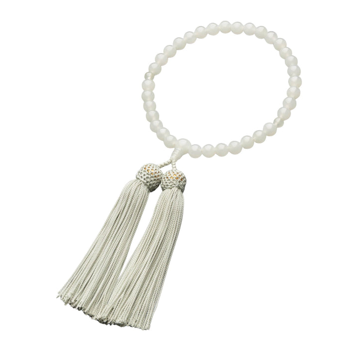 数珠 女性用 グリーンオニキス8mm 共仕立 正絹房