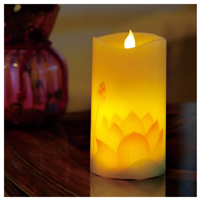 ろうそく 現代盆提灯 いろはあかり【ローソク2個とリモコンのセット】【メーカー取寄品】