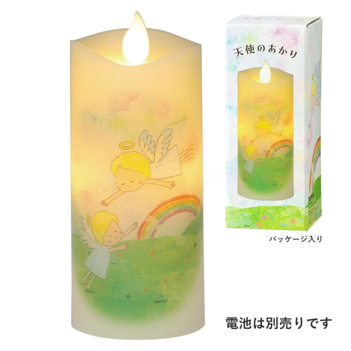 ろうそく 現代盆提灯 天使のあかり(虹空) 単品【メーカー取寄品】