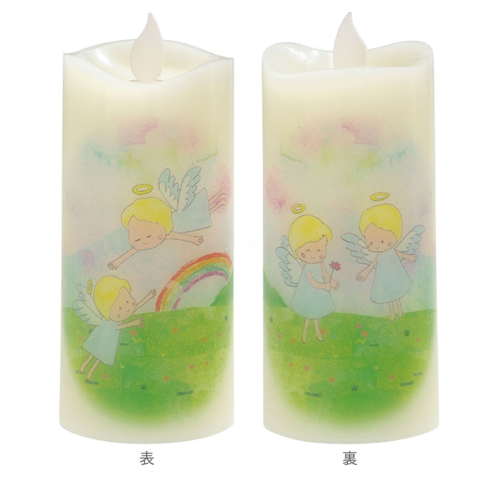 ろうそく 現代盆提灯 天使のあかり(虹空) 単品【メーカー取寄品】