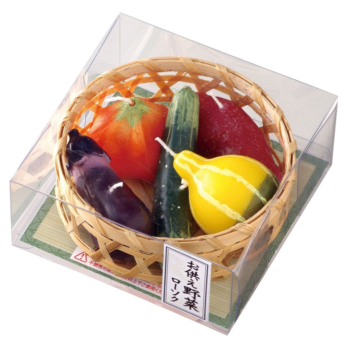 ろうそく 『故人の好物シリーズ』お供え野菜キャンドル【メーカー取寄品】