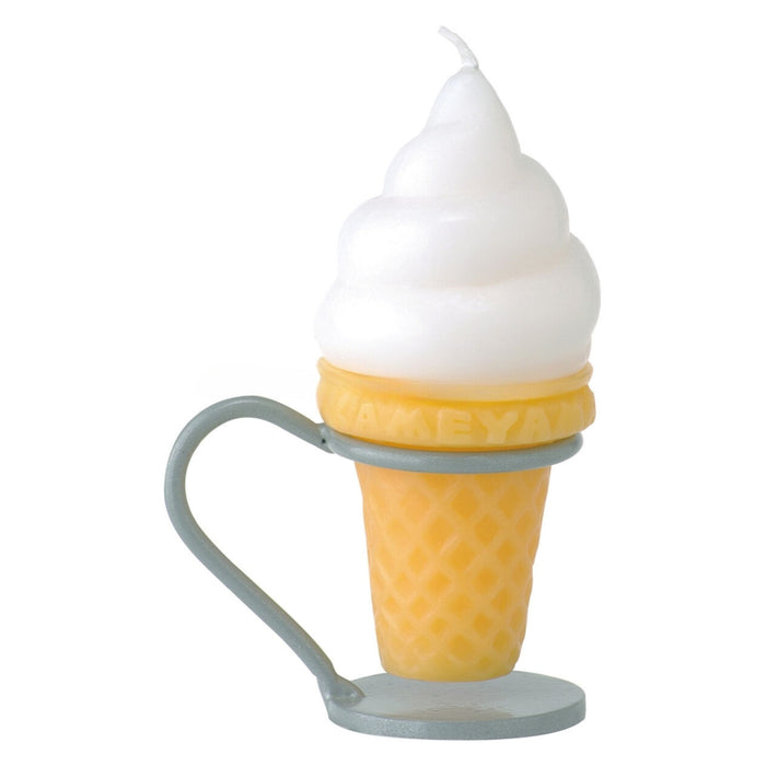 ろうそく 『故人の好物シリーズ』ソフトクリームキャンドル【メーカー取寄品】