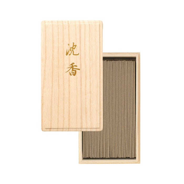 お香 桐箱入り線香 沈香 煙少香 カメヤマ — 仏壇・仏具専門店 ぶつえいどう