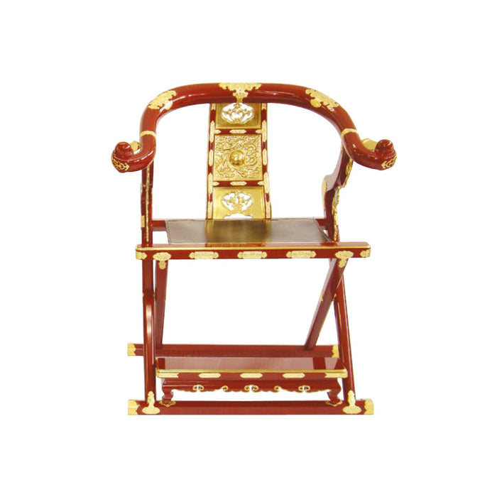 寺院用品 本曲録 PART II（金具埋め込み式）定番サイズ ワイドサイズ ローサイズ 朱塗 黒塗 タメ塗 寺院 法要 法事 【メーカー取寄品】