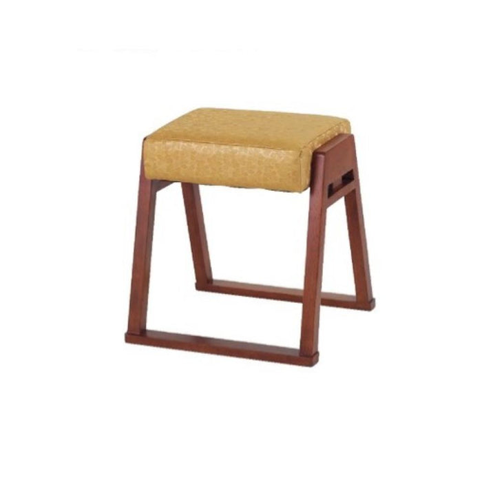 寺院用品 本堂用椅子 ブラウン 座高44cm お寺 集会 法要 法事 FR-440【メーカー取寄品】