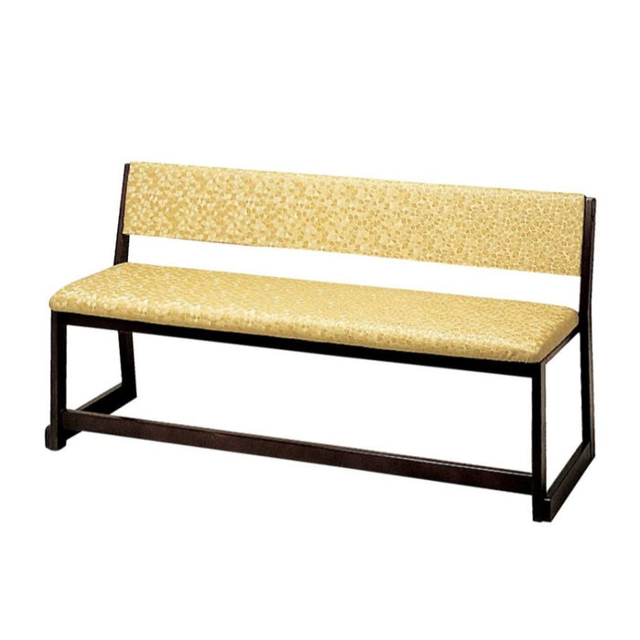 寺院用品 背付用椅子 二人用 三人用 集会 法事 法要 葬儀 葬儀会館 冠婚葬祭 R-206 R-306【メーカー取寄品】