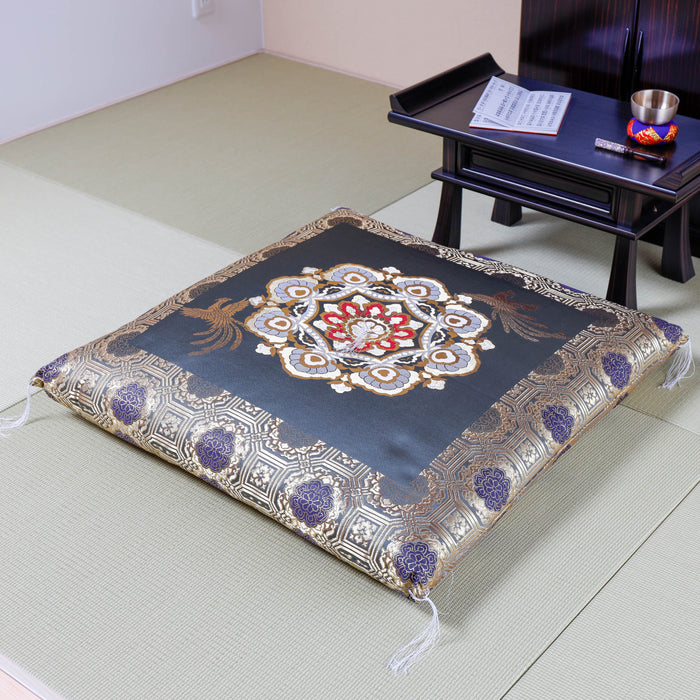 座布団 別織六丁蜀甲 圧縮綿 71×72cm