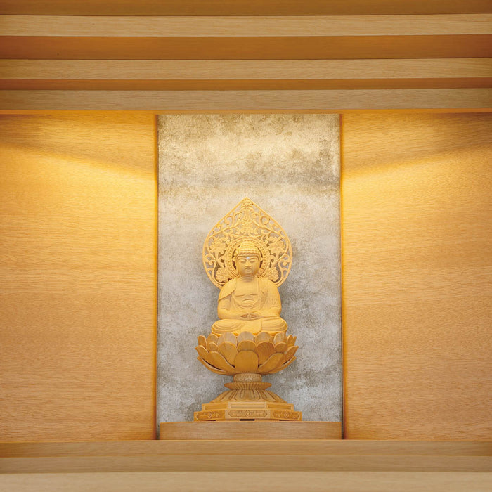 仏壇 モダン仏壇 上置 ウォールナット 16号 日本製