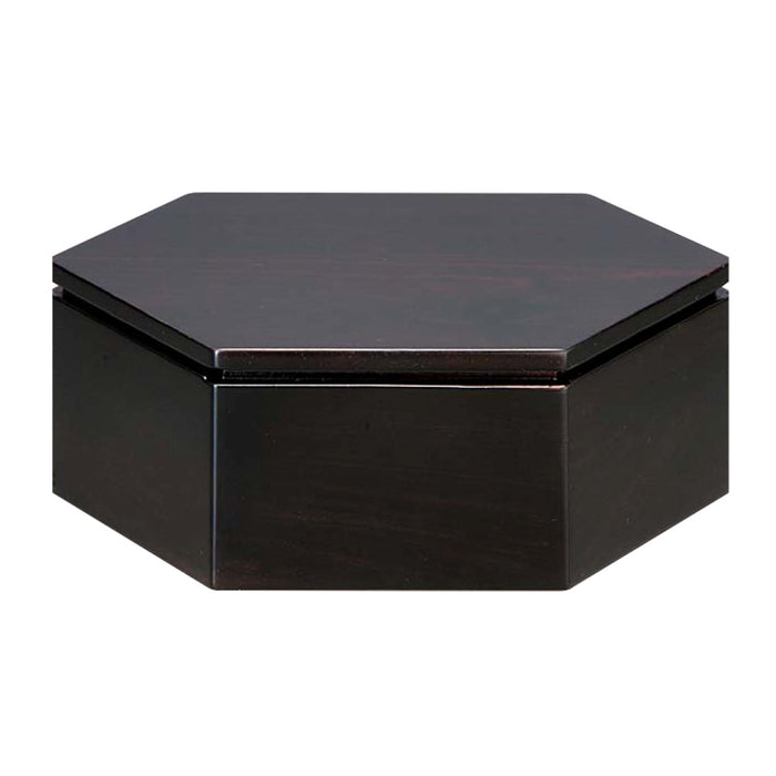 仏具・六角仏台（黒檀/三号）