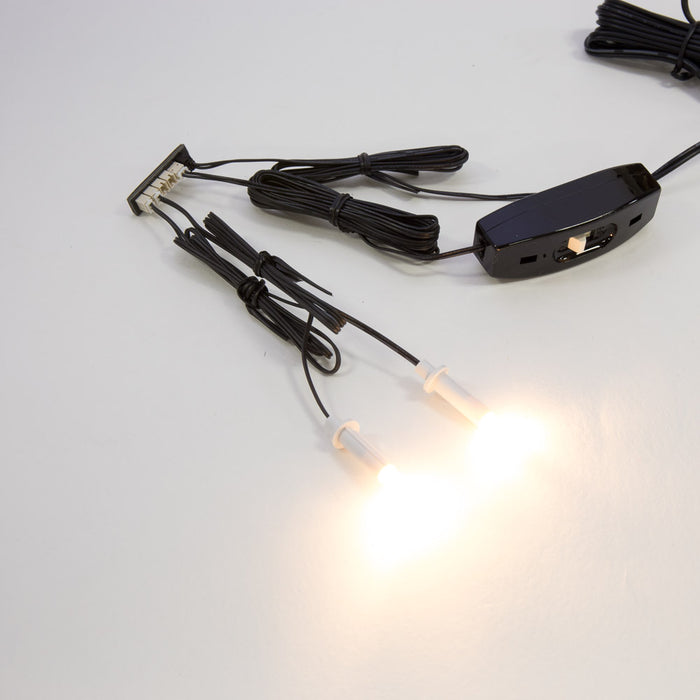 仏具・灯篭用LEDライト Newともしび 基本セット 手元スイッチ付