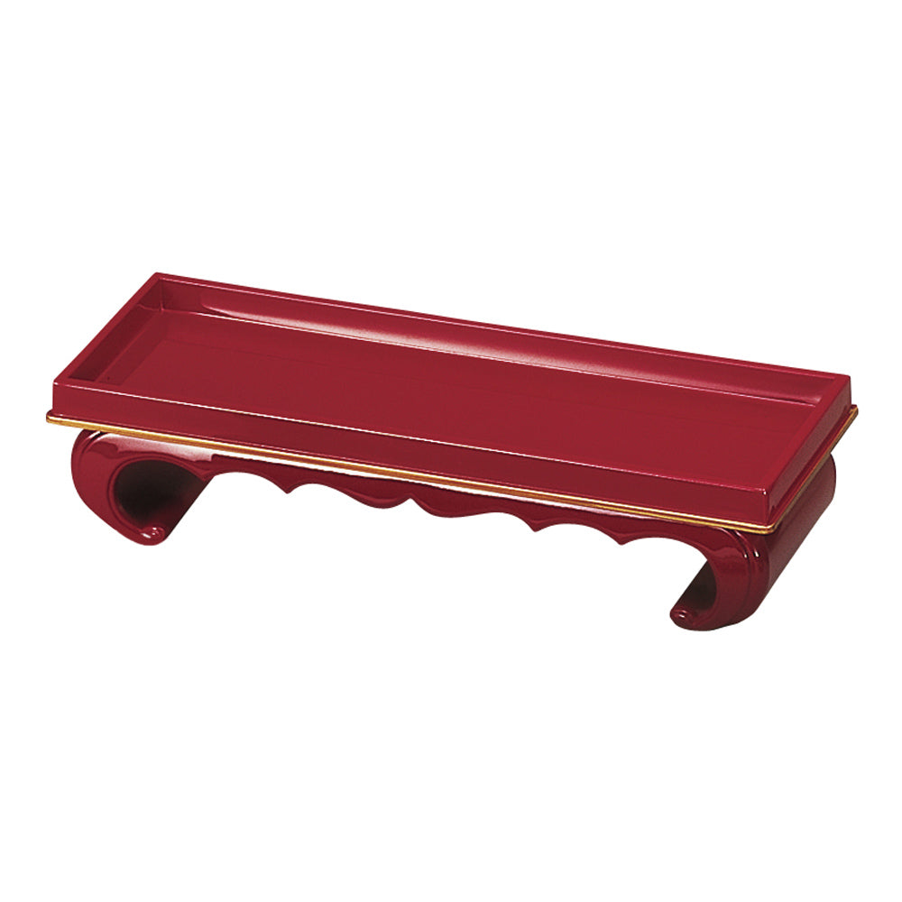仏具・仏器膳（朱/フチ金/7.0寸） — 仏壇・仏具専門店 ぶつえいどう
