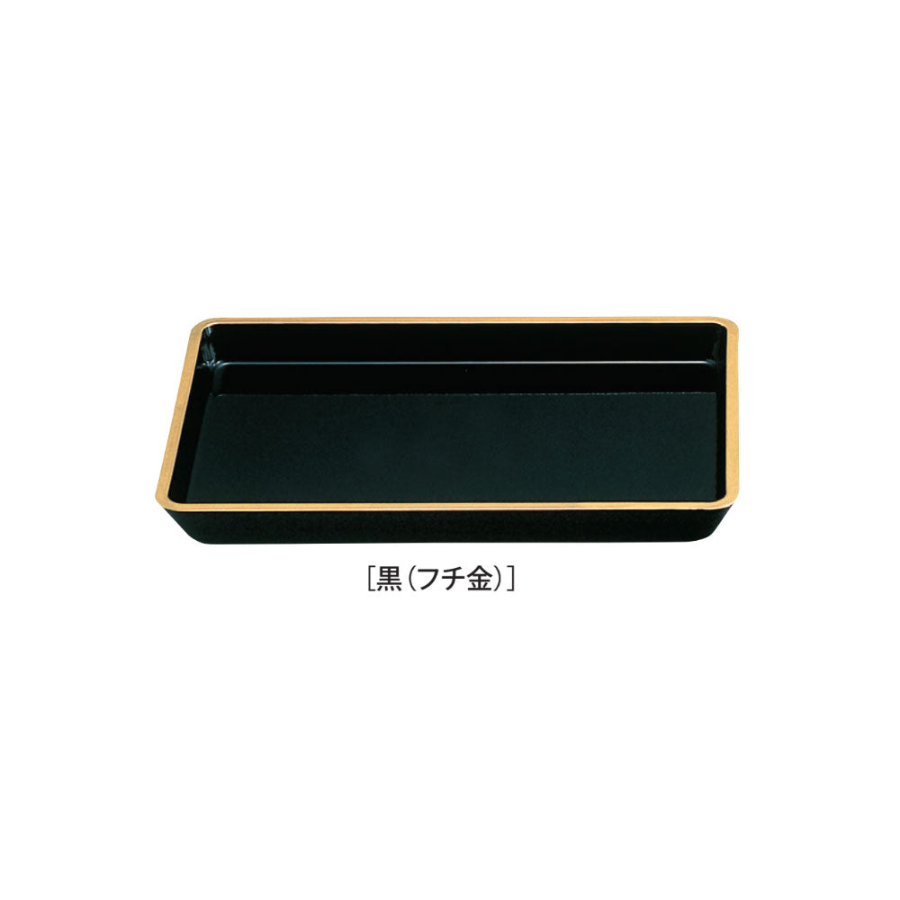 角型焼香盆 黒フチ金 1尺 — 仏壇・仏具専門店 ぶつえいどう