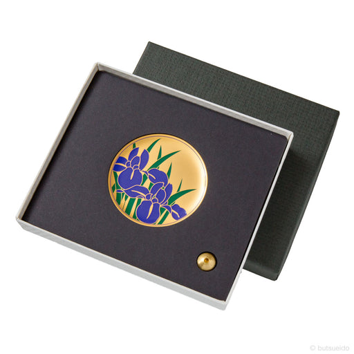 仏具・琳派香皿 RIMPA（燕子花 香皿・香立てのみ）