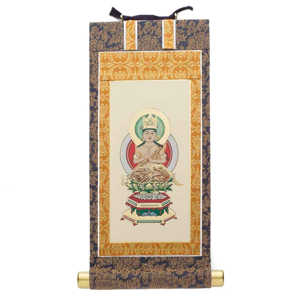 そいこ　掛け軸3点 仏壇掛軸 本尊 緞子 紺 — 仏壇・仏具専門店 ぶつえいどう