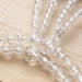 数珠・女性用 水晶切子7mm（共）二連 正絹房