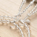 数珠・女性用 水晶丸玉6mm（共）二連 正絹房